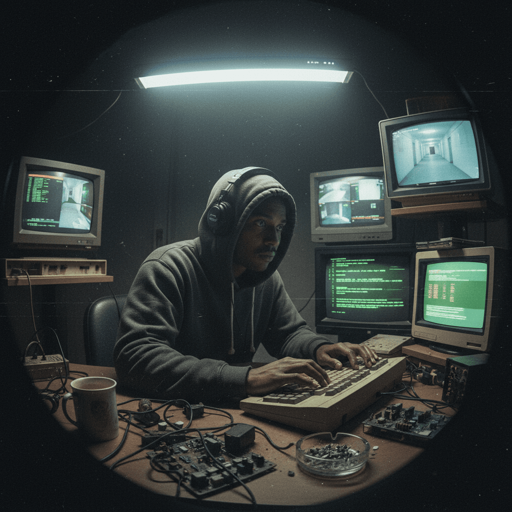 Cypherpunk 90s Panopticon