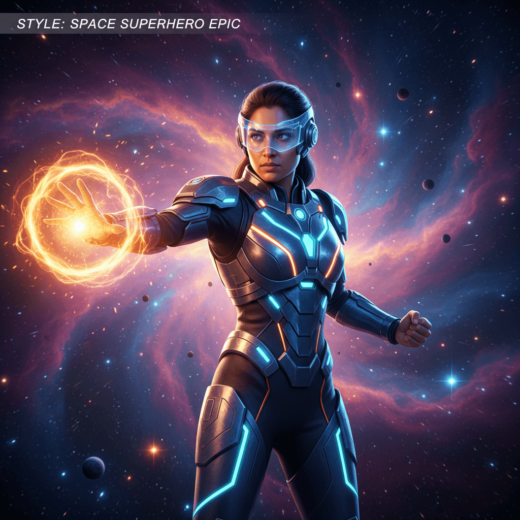 Space Superhero Epic