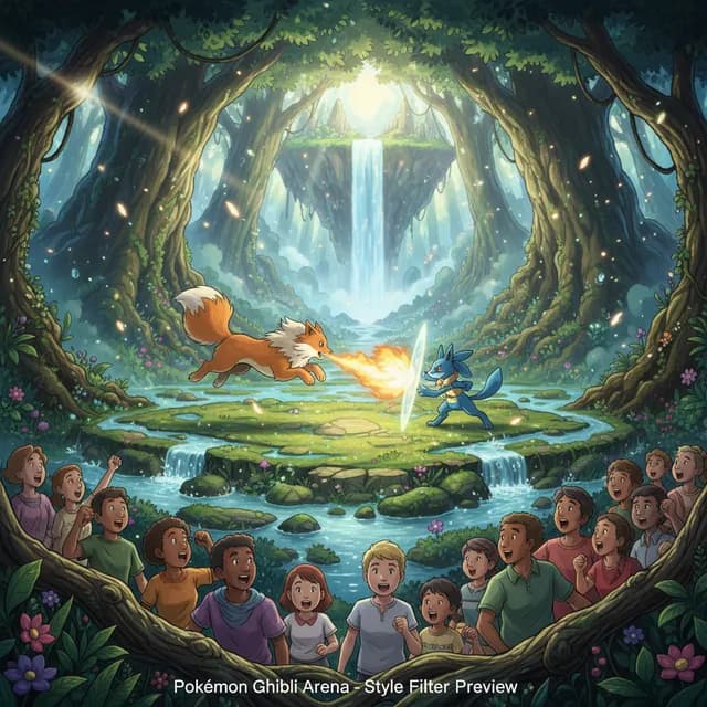 Pokémon Ghibli Arena