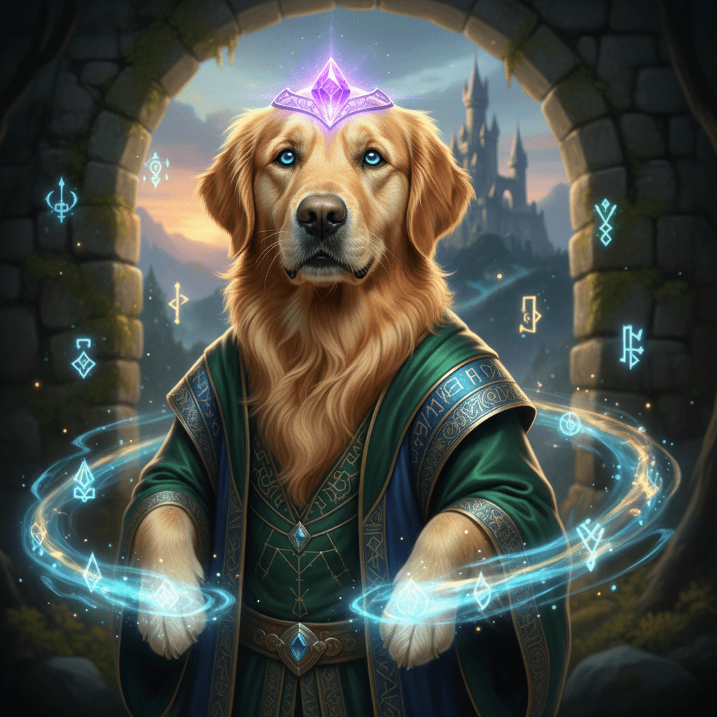 Mystic Sage Doggy Hero