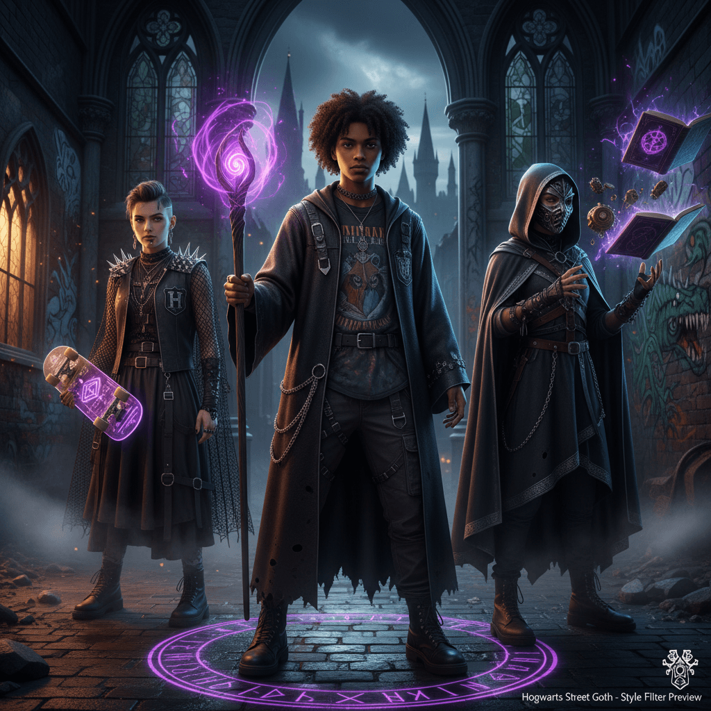 Hogwarts Street Goth